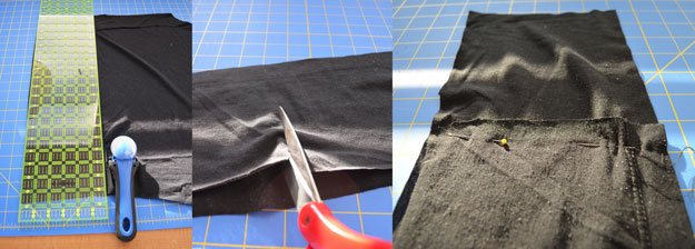 Creating T-shirt Yoga Waistband