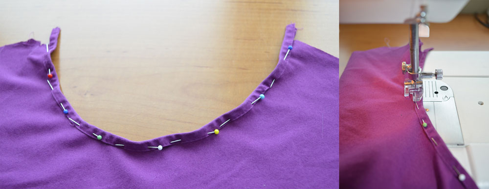 Neckline Casing