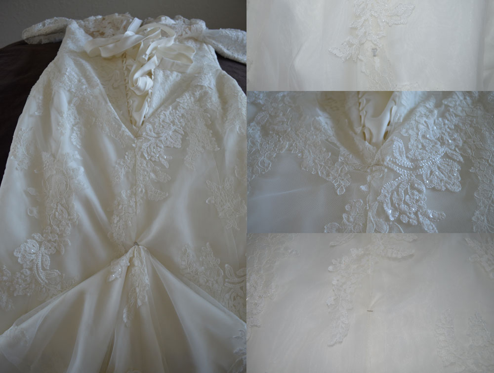 Wedding Dress Modesty Fixes – Alterations by Seamstress | A Modest Princess