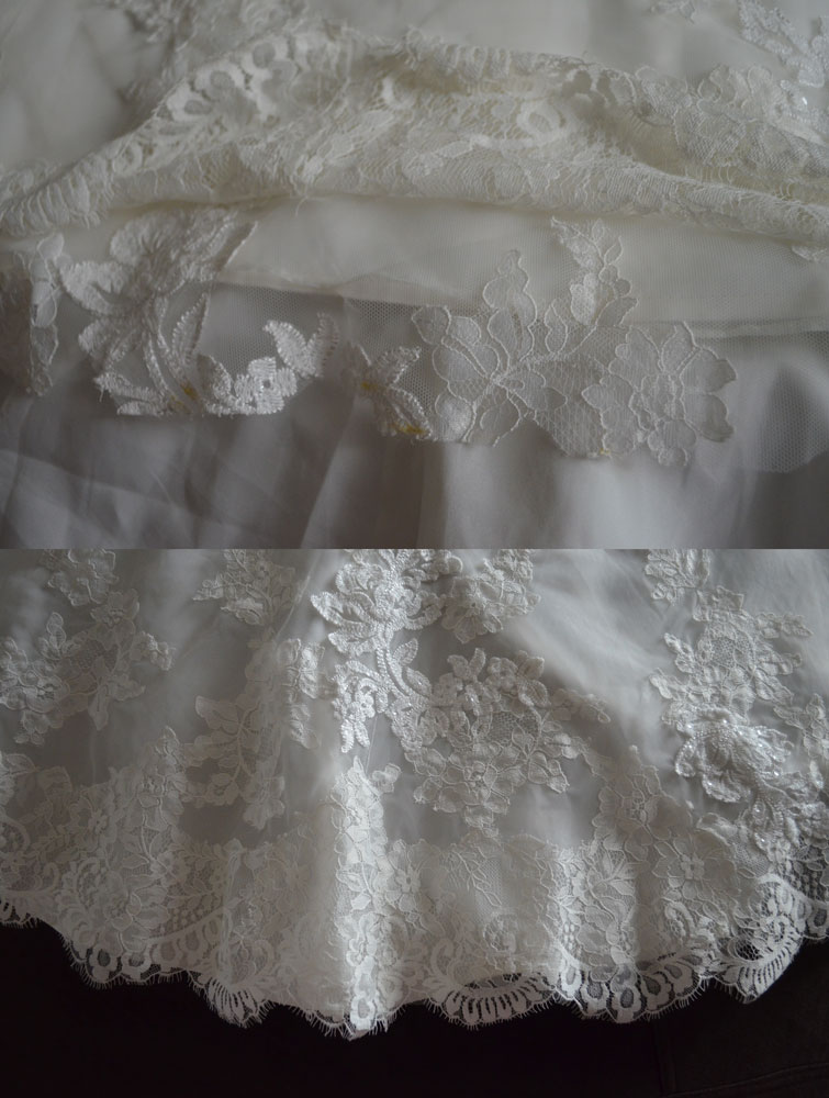 Wedding Dress Modesty Fixes – Alterations by Seamstress | A Modest Princess